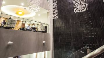 Sala de estar en el lobby