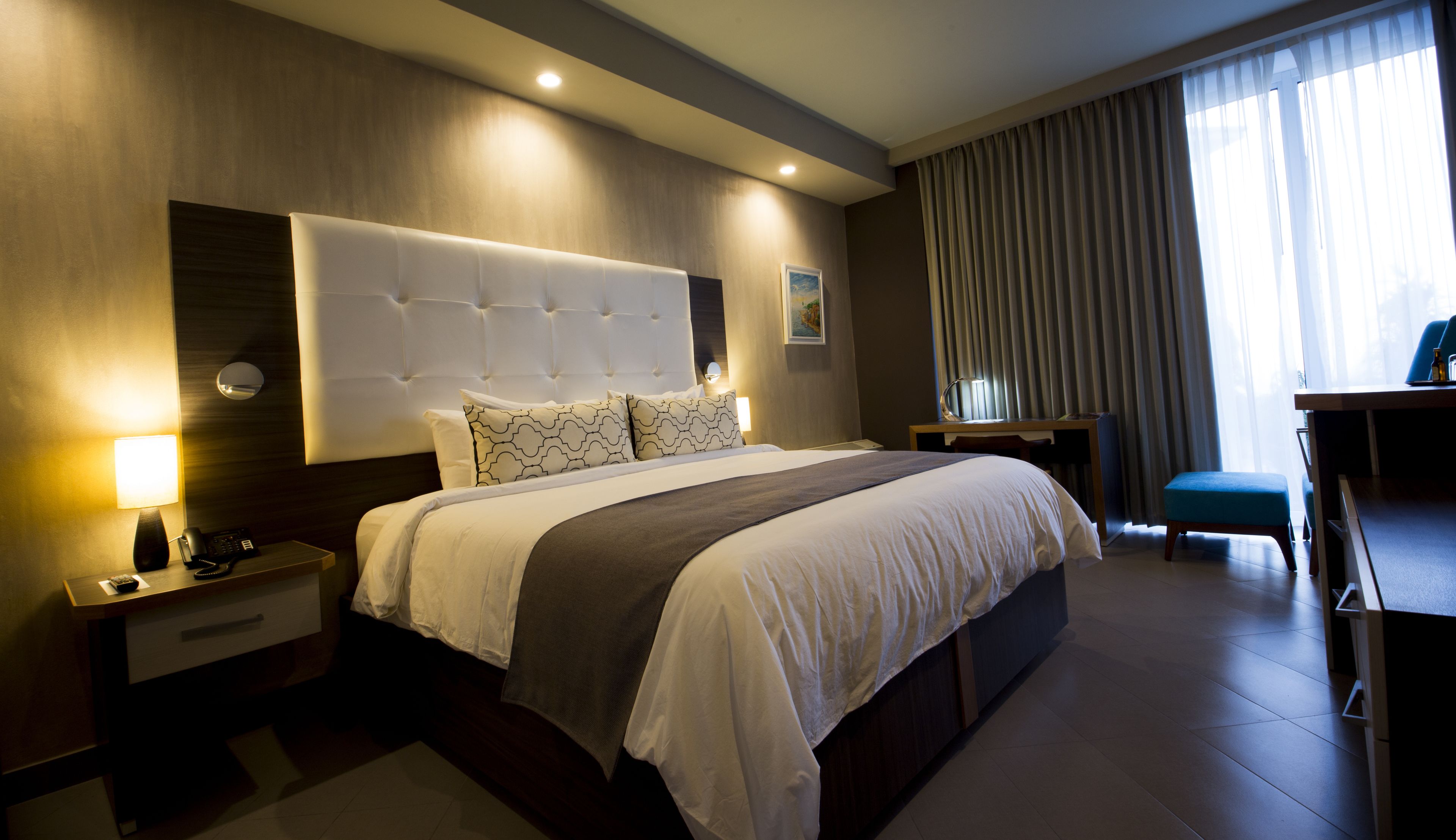 In-room safe, individually furnished, soundproofing