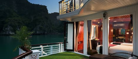 Familien-Suite | Balkon