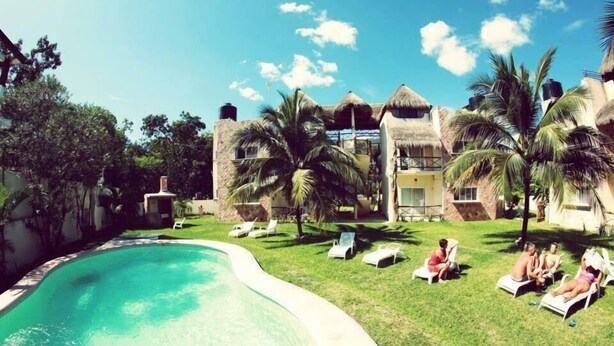 Alberca al aire libre