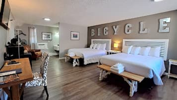 Signature Room, 2 Queen Beds | 2 bedrooms, individually decorated, individually furnished