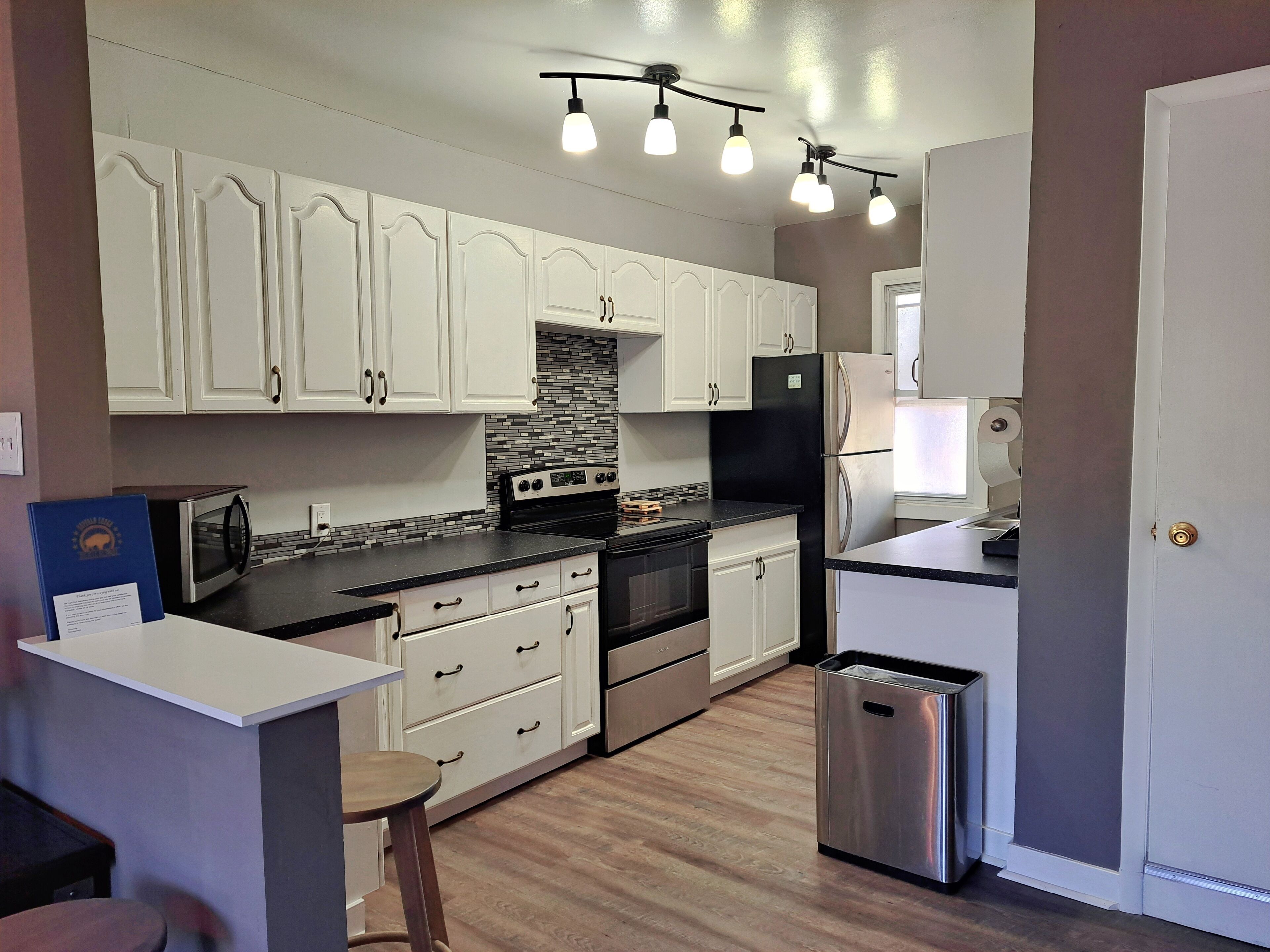 signature apartment | private kitchen | mini-fridge, microwave, coffee/tea maker, freezer