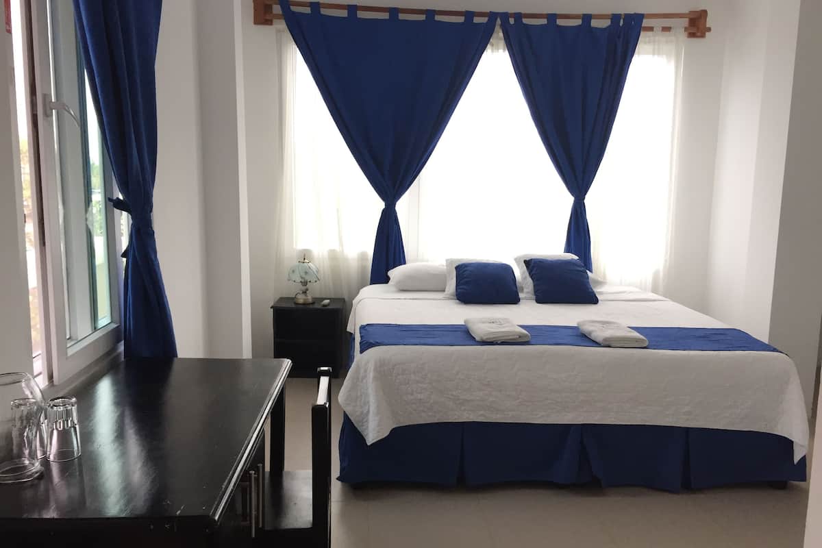 double room, 1 king bed | egyptian cotton sheets, in-room safe, desk, bed sheets