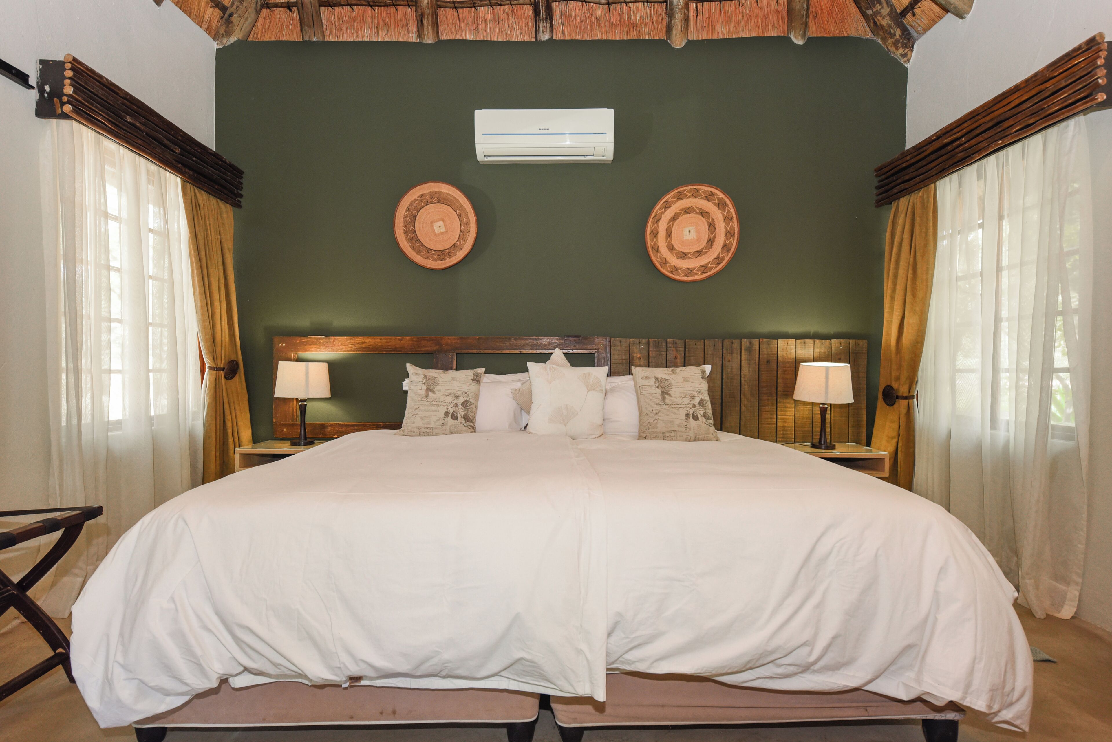 Superior Chalet, 1 Double Bed with Sofa bed, Patio, Garden Area | In-room safe, free WiFi, bed sheets