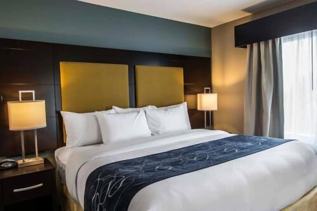 1 habitación, ropa de cama de alta calidad y camas con pillow-top