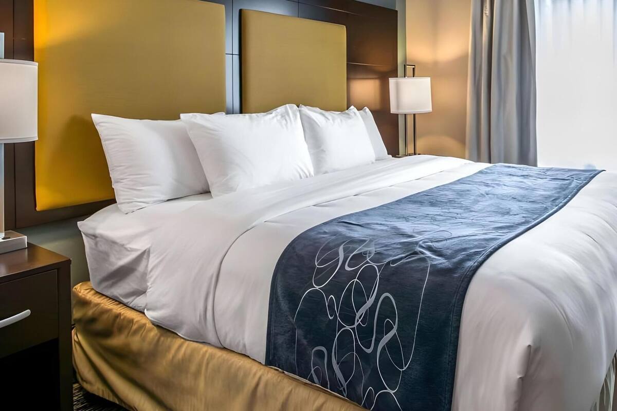 1 bedroom, premium bedding, pillowtop beds, in-room safe