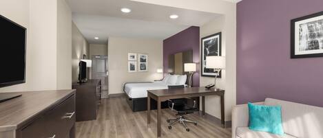 Executive-Zimmer, 1 King-Bett, Nichtraucher | Hochwertige Bettwaren, Pillowtop-Betten, Schreibtisch