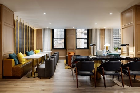 Bar en el lobby. Residence Inn Marriott New York Downtown Manhattan/WTC Area