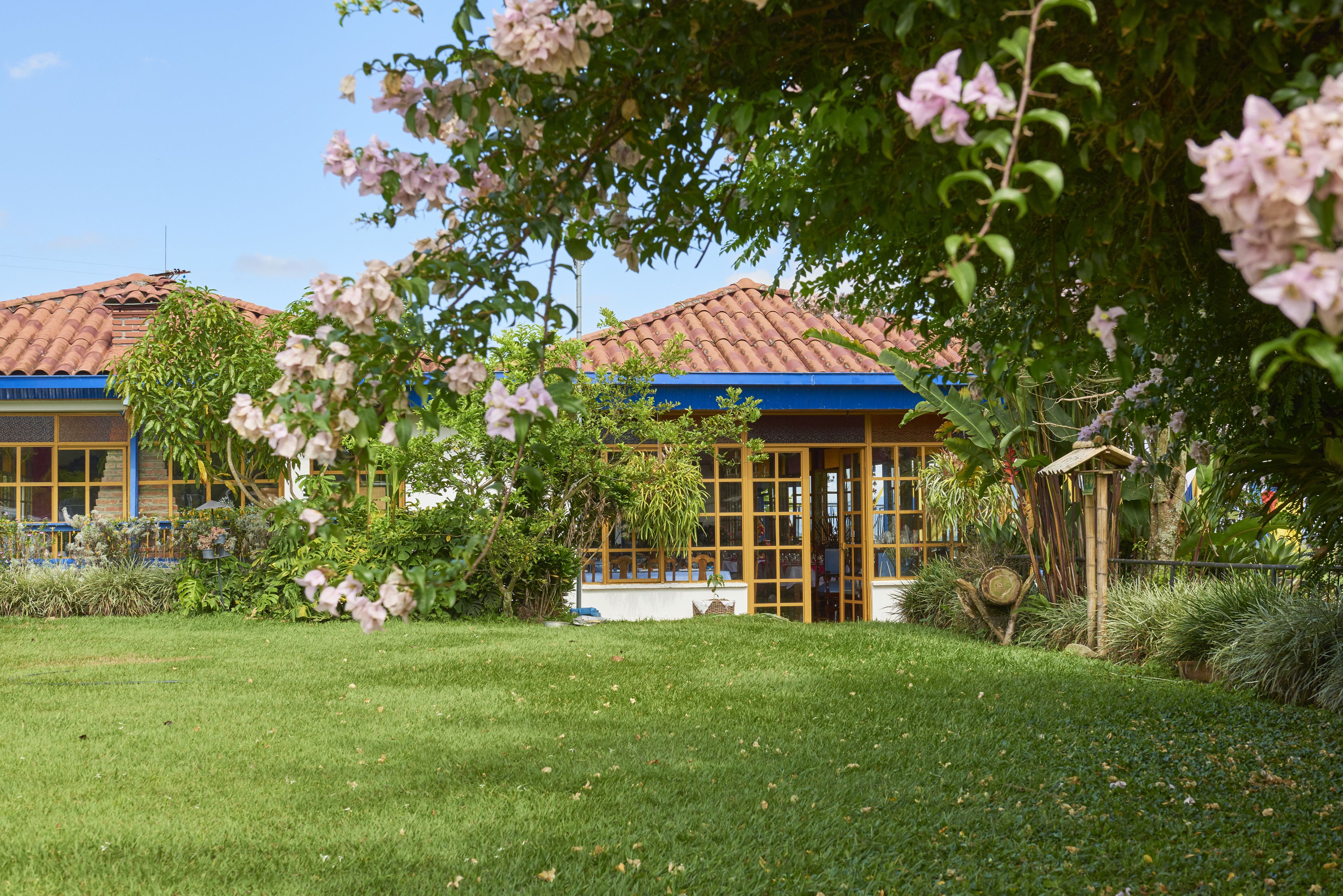 Konaklama yerinin ön cephesi