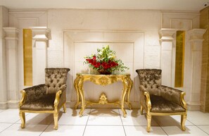 Sala de estar en el lobby