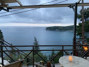 Double Room, Sea View (Grand Deluxe) | Beach/ocean view - Palatino Hotel (Parga)