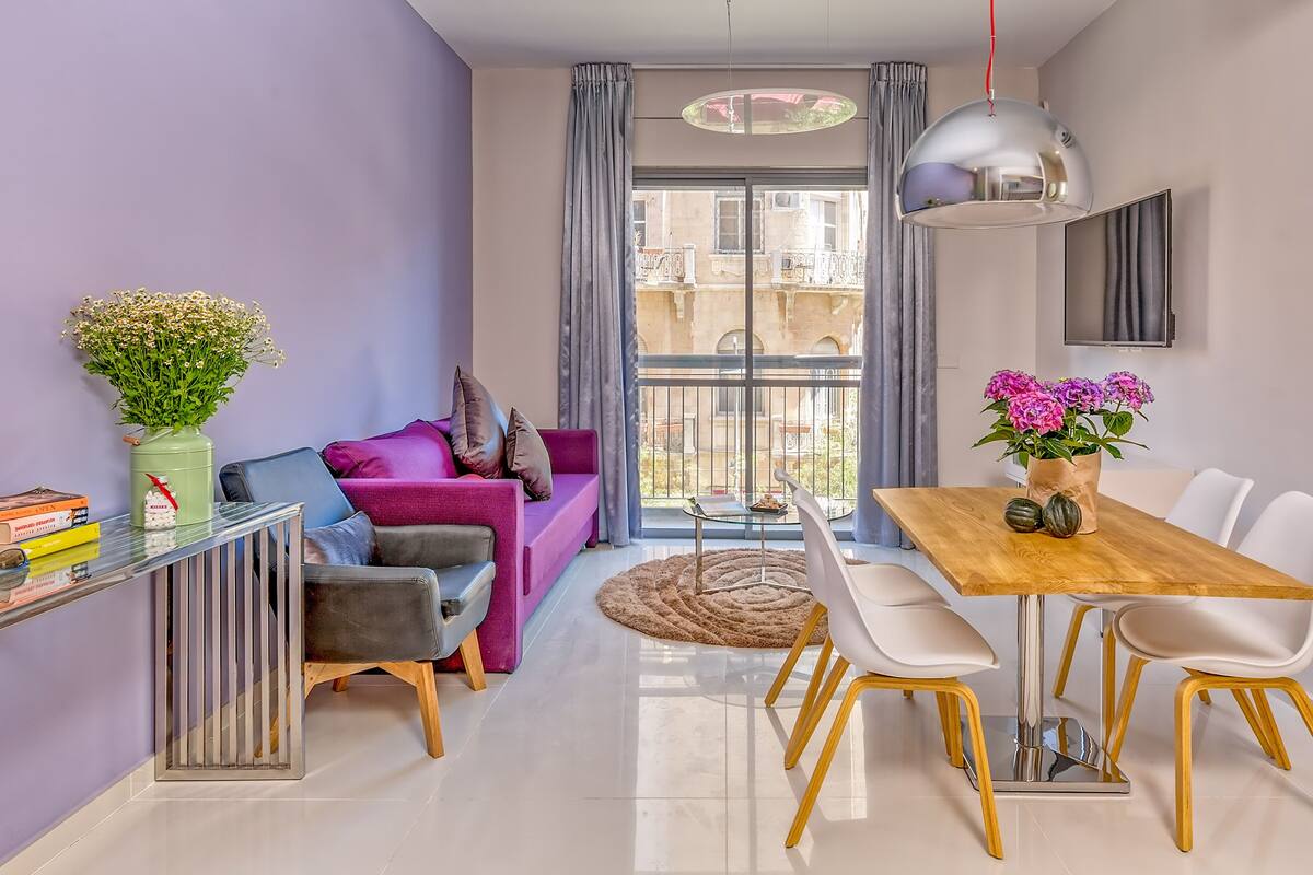 Jaffa 35 Designer One-Bedroom Apartment with Balcony | View from room