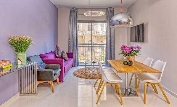 Jaffa 35 Designer One-Bedroom Apartment with Balcony | View from room