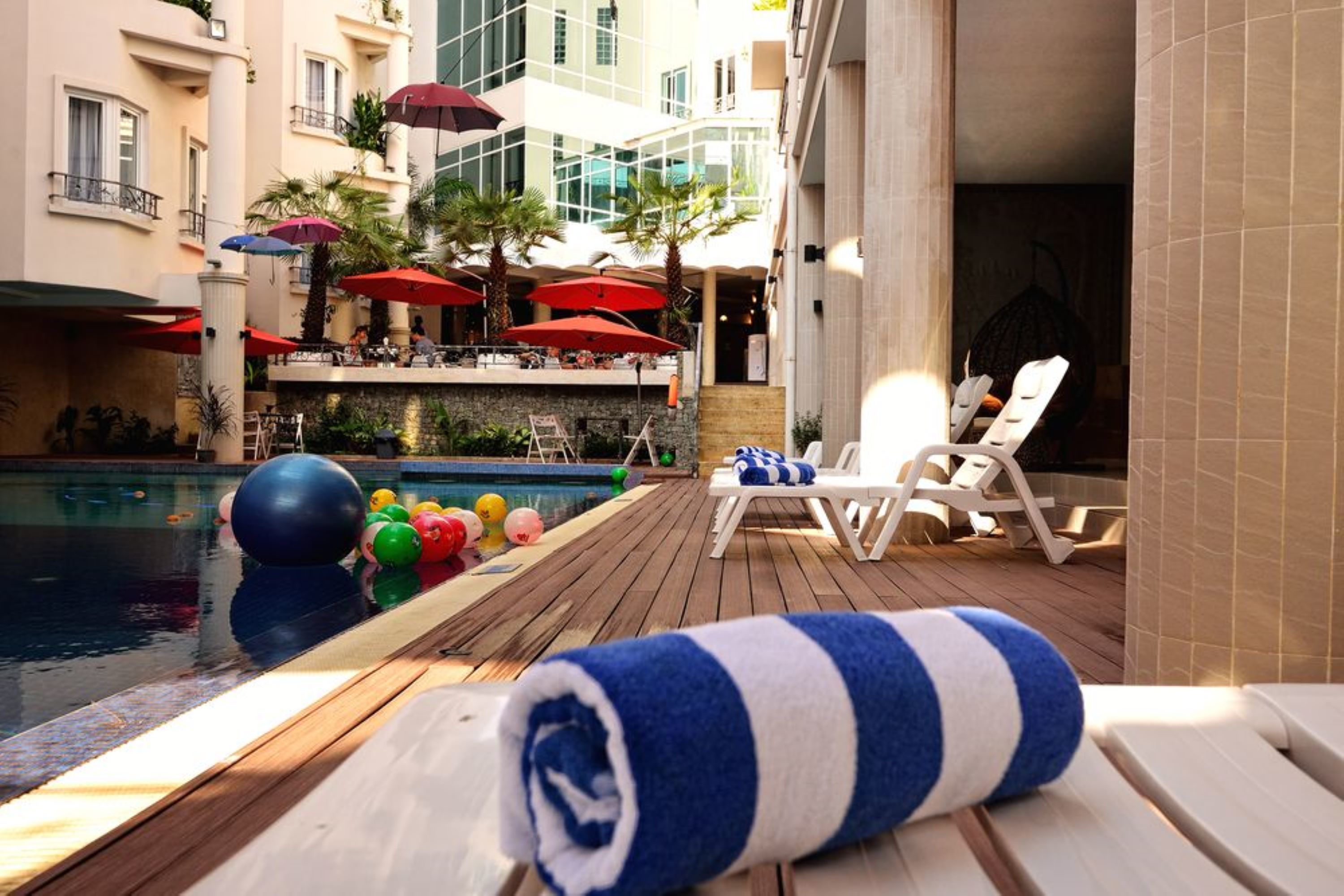 Deluxe Pool View | View from room