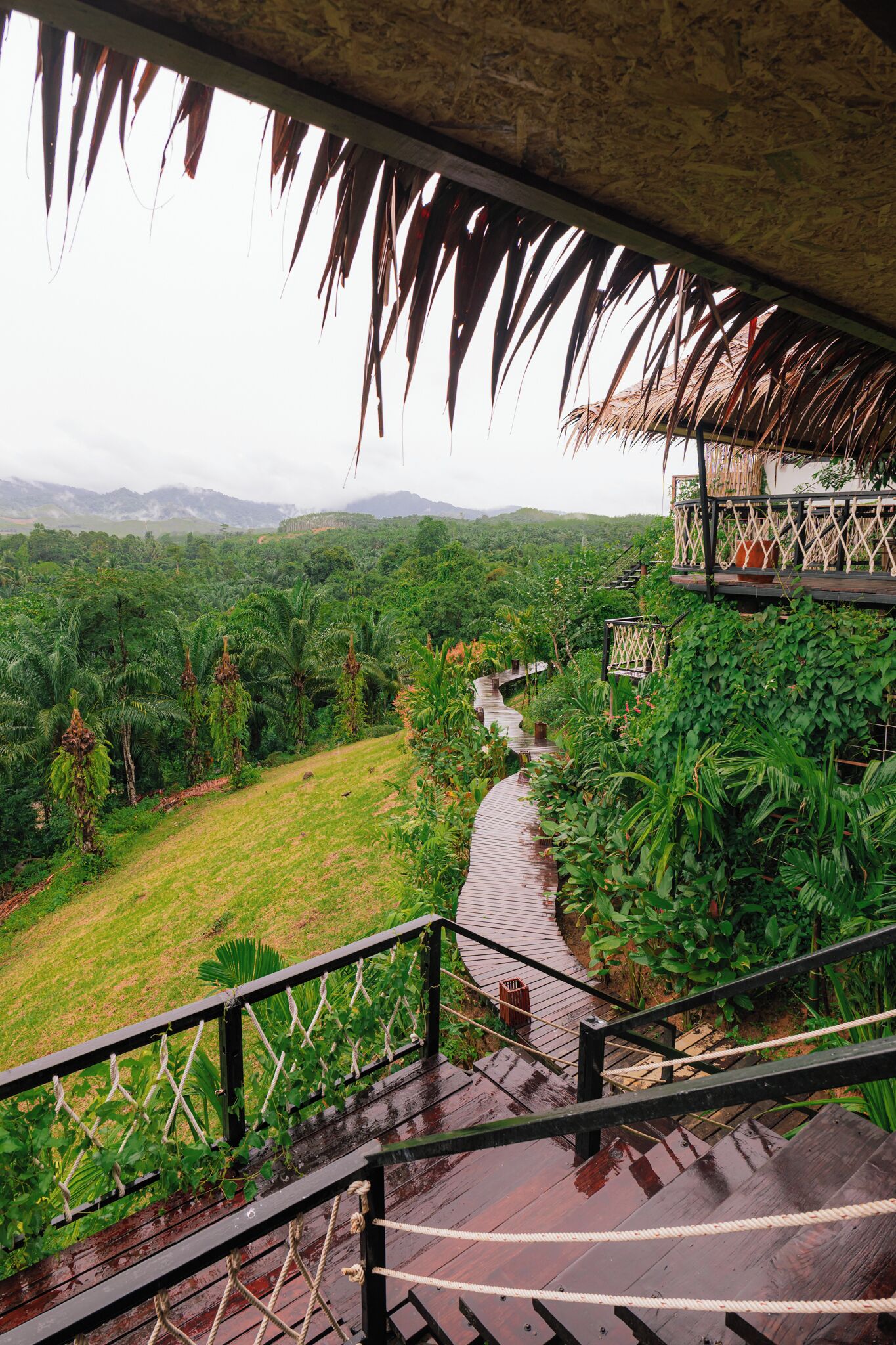 Exotic Top View Double | Desk, blackout curtains, free WiFi, bed sheets