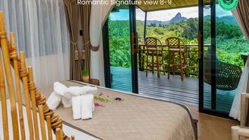 Romantic Signature View | Escritorio, cortinas blackout, wifi gratis y ropa de cama