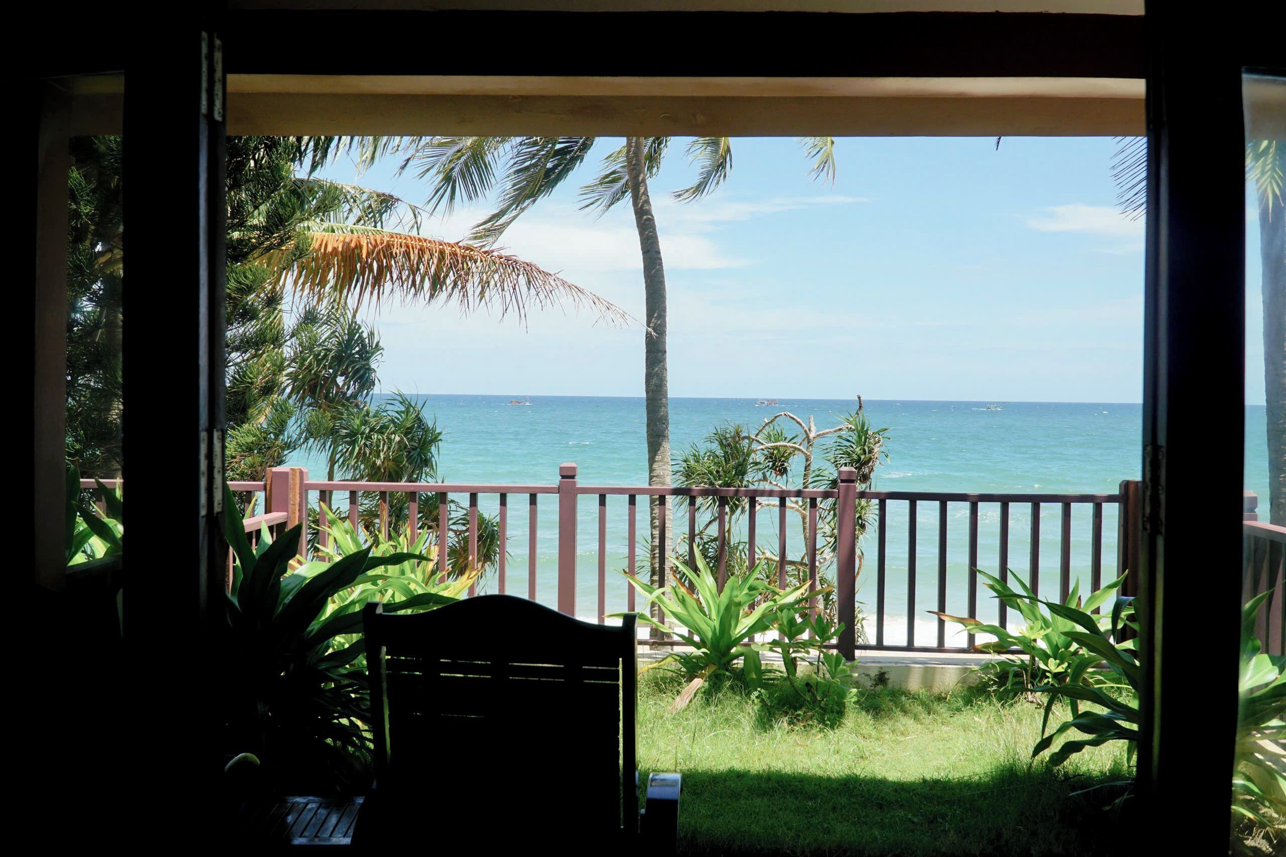 Beachfront Double Room | Terraza o patio