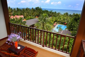 Deluxe Room, Ocean View | View from room - Tropicana Resort (Phu Quoc)
