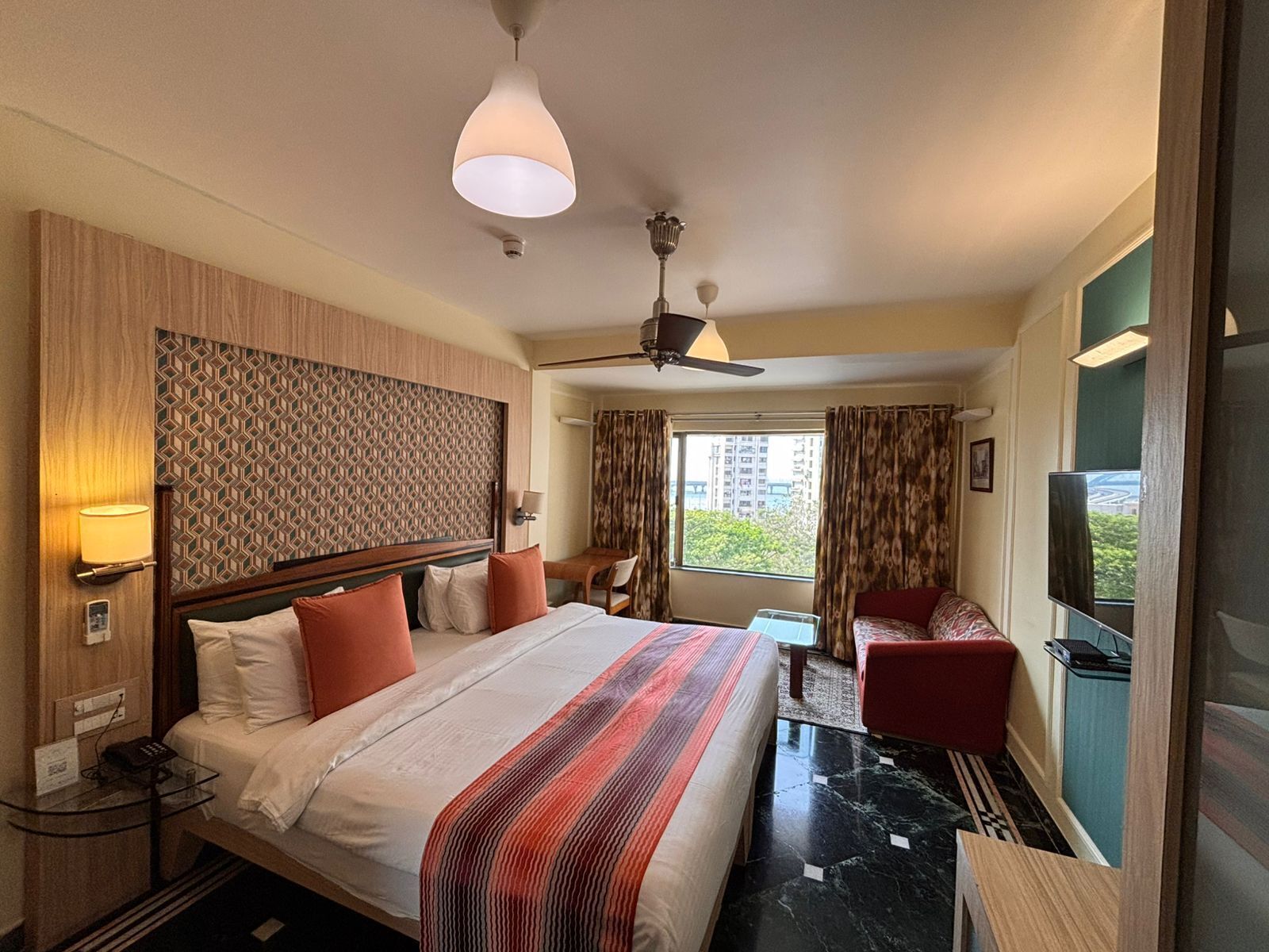 Minibar, in-room safe, desk, blackout drapes