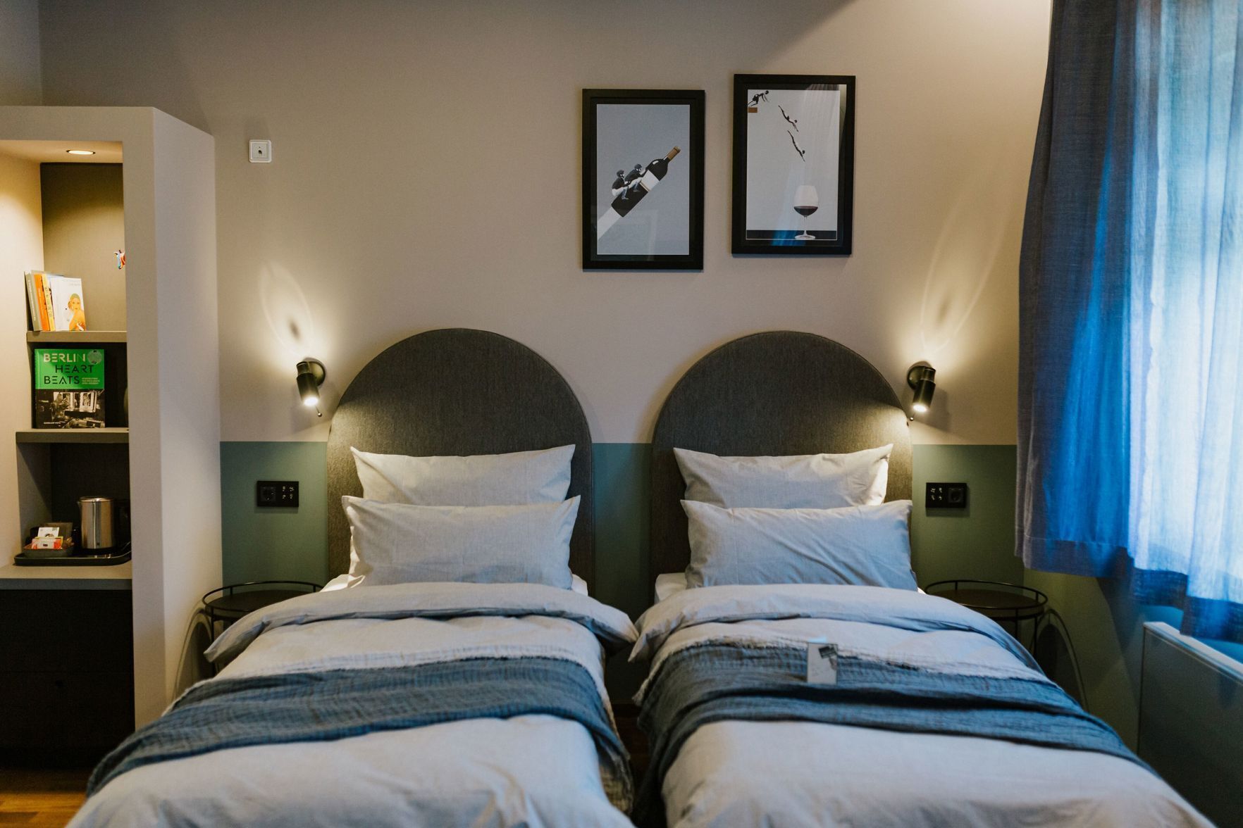 Premium bedding, in-room safe, individually decorated