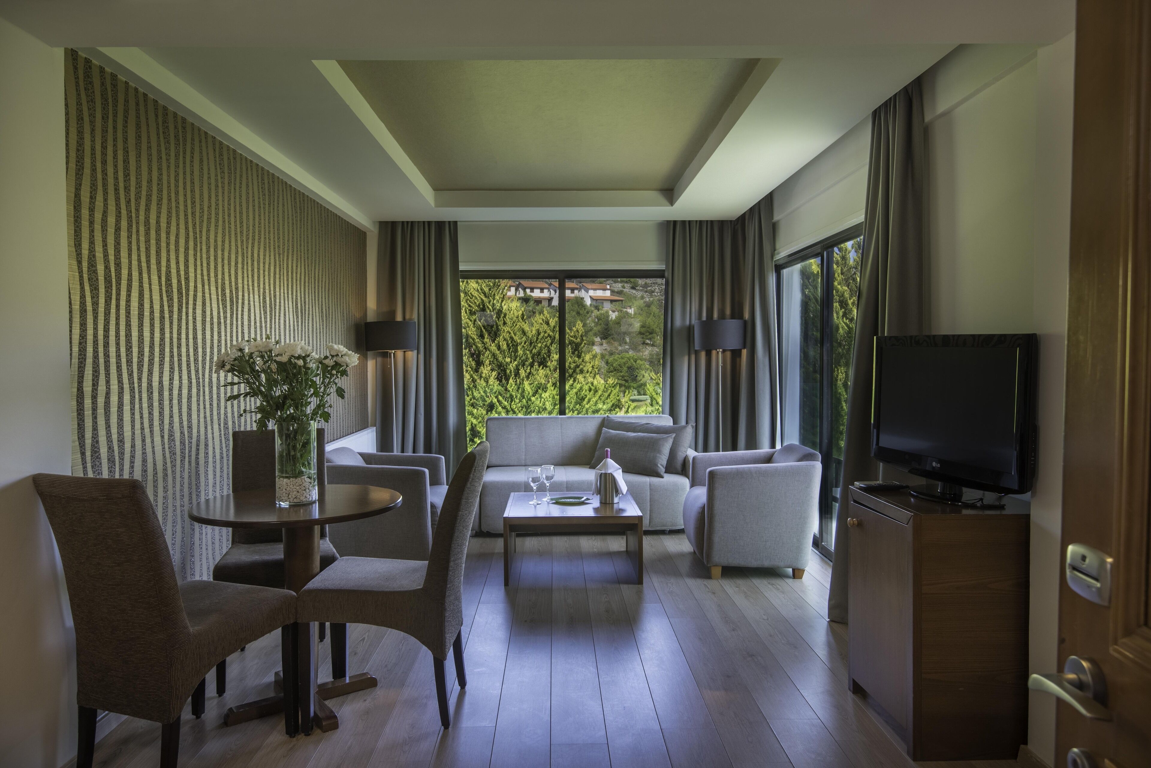 presidential suite | living room | tv