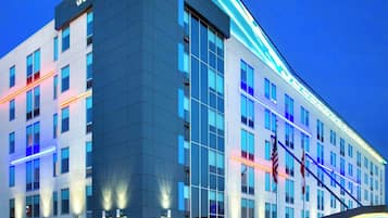 Vue depuis lâhĂ©bergement