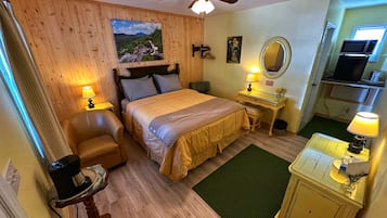 Deluxe Queen with Jetted Tub # 11 | Individually decorated, individually furnished, desk, laptop workspace