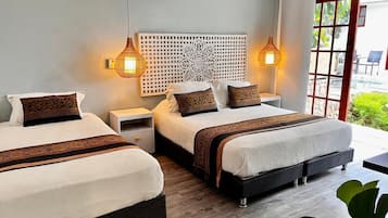 Trippelrum | Sängtillbehör av högsta kvalitet och minibar