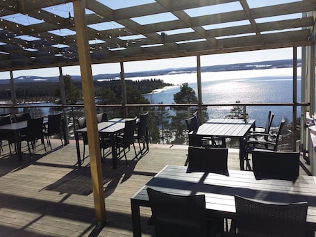 Porch. Hotell Wilhelmina