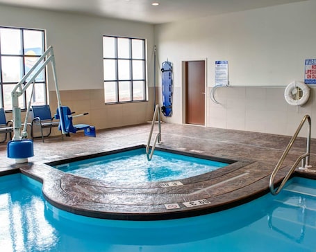 Una piscina techada