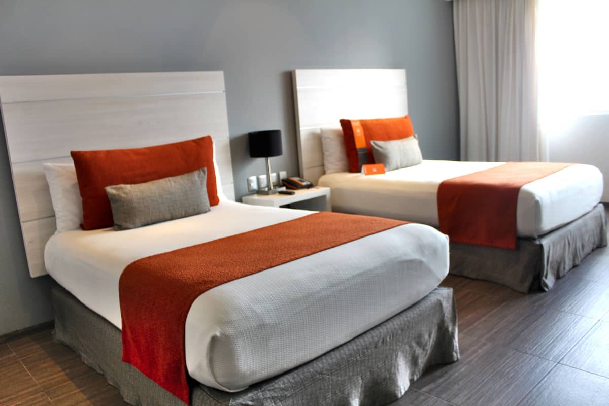 Premium bedding, in-room safe, desk, blackout curtains