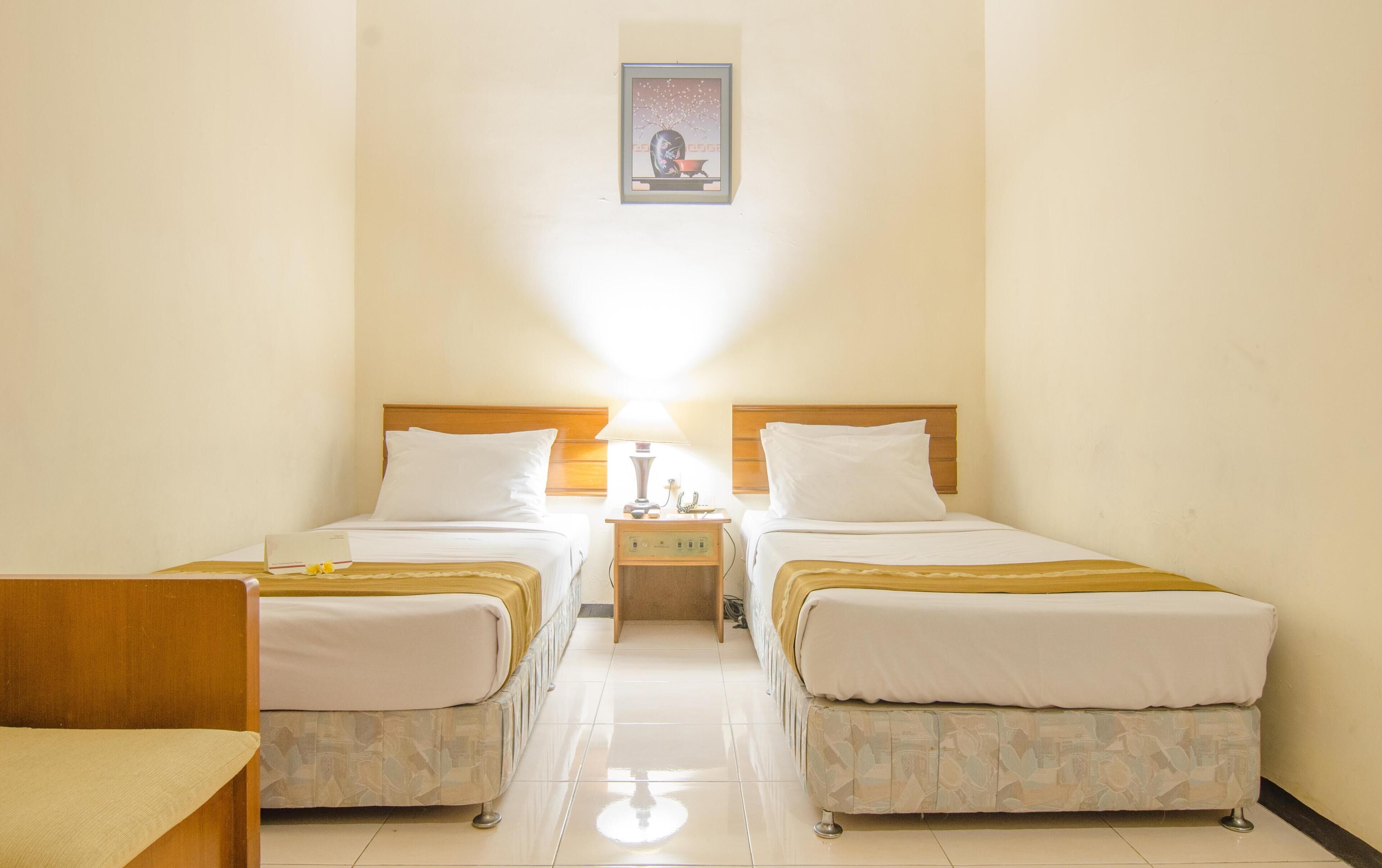 Tomannsrom – superior | Safe på rommet, strykejern/-brett og sengetøy