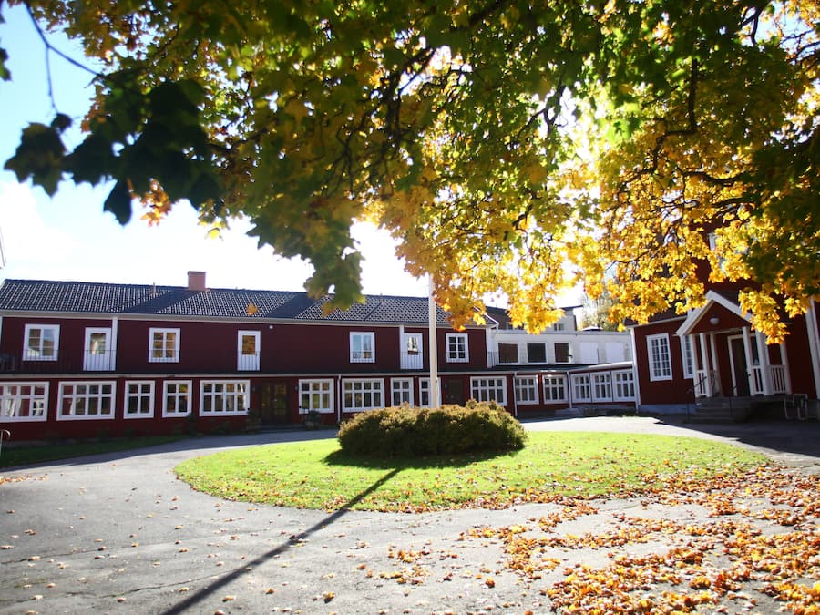 Voorkant van accommodatie