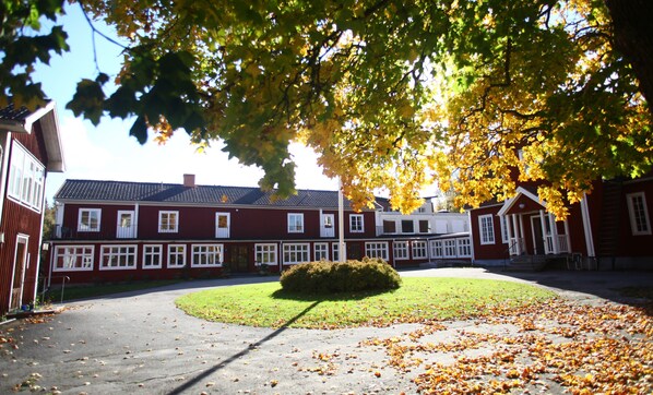 Majoituspaikan julkisivu