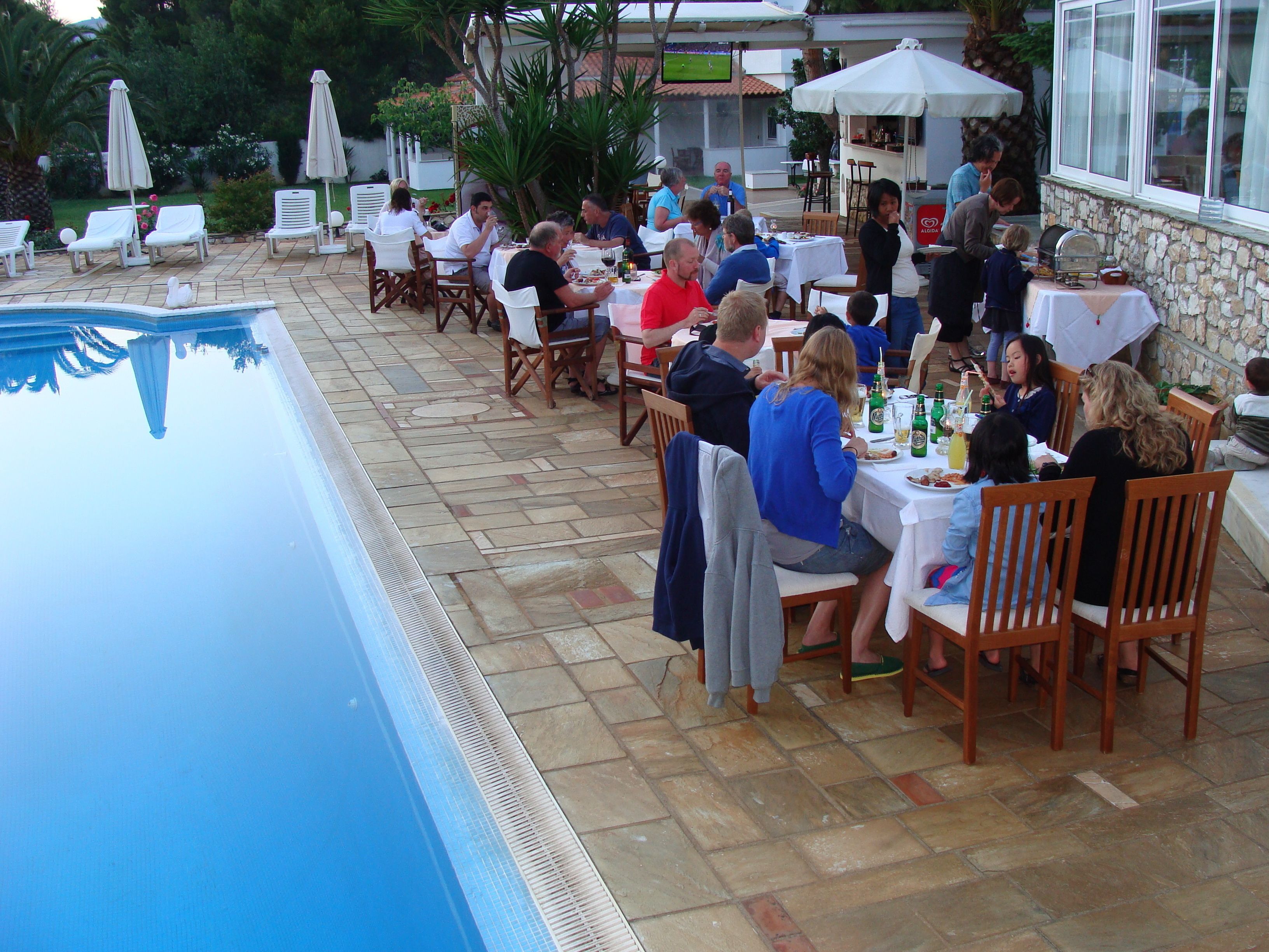 daily buffet breakfast (eur 12 per person)