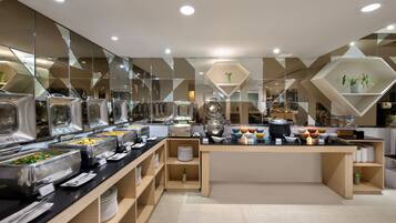 Daily buffet breakfast (IDR 65000 per person)