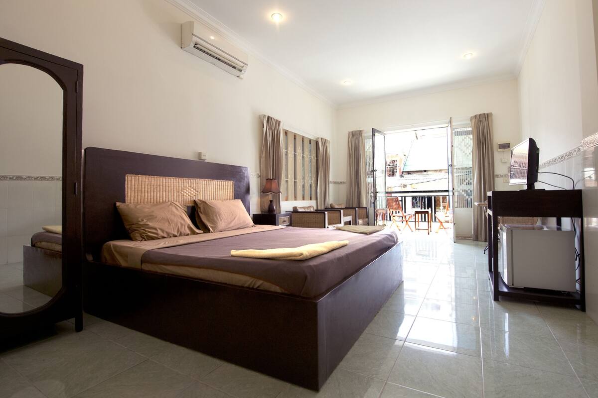 Large Balcony Room (Double, Sleeps 2) | Minibar, in-room safe, rollaway beds (surcharge), WiFi (free)