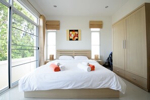 Villa Premier, 3 camere da letto, non fumatori, cucina | Minibar, una cassaforte in camera, una scrivania, tende oscuranti