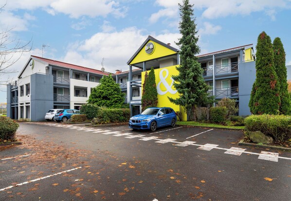 Voorkant van accommodatie