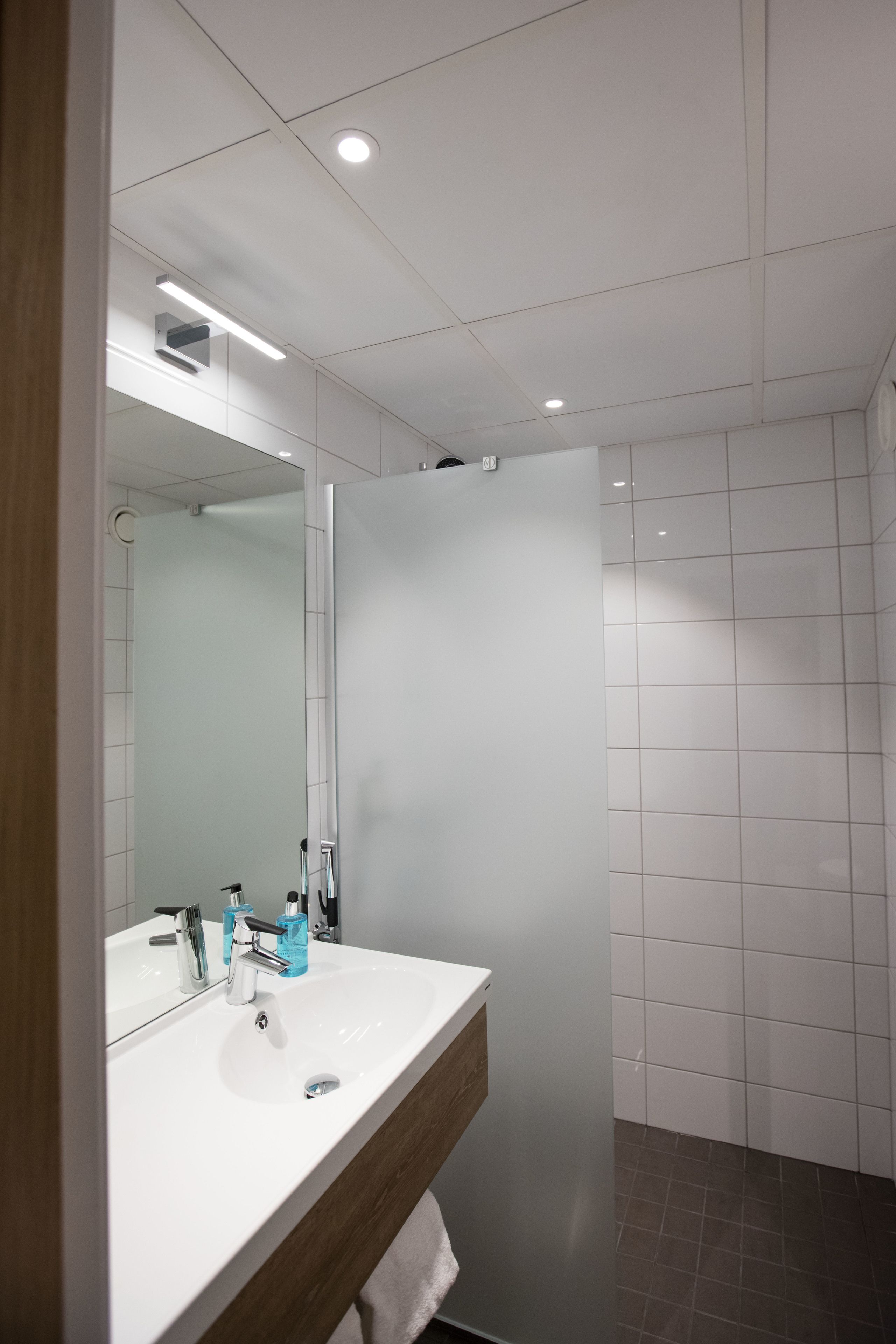 double room, 2 single beds | bathroom | hair dryer, towels