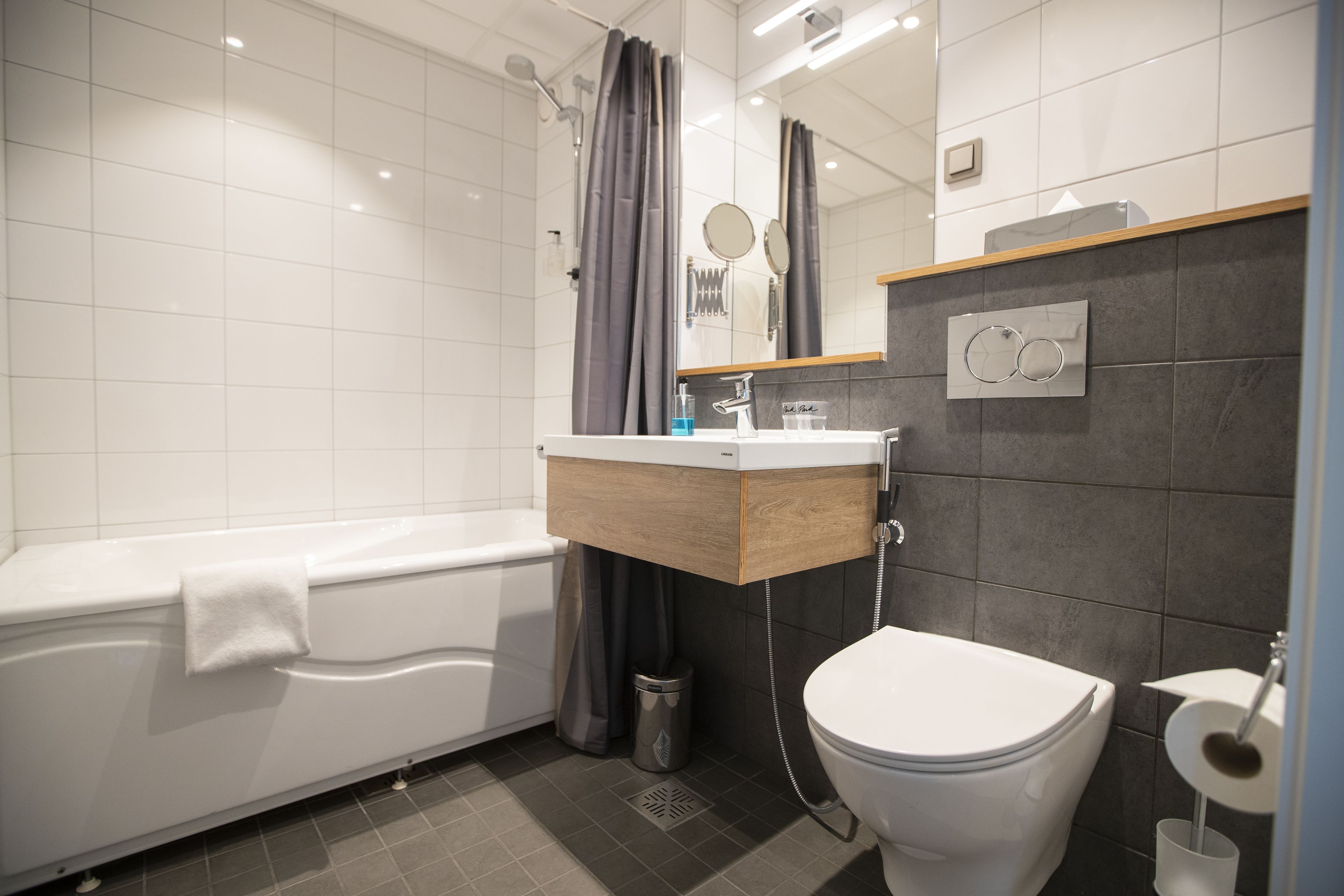 double room, 2 single beds | bathroom | hair dryer, towels