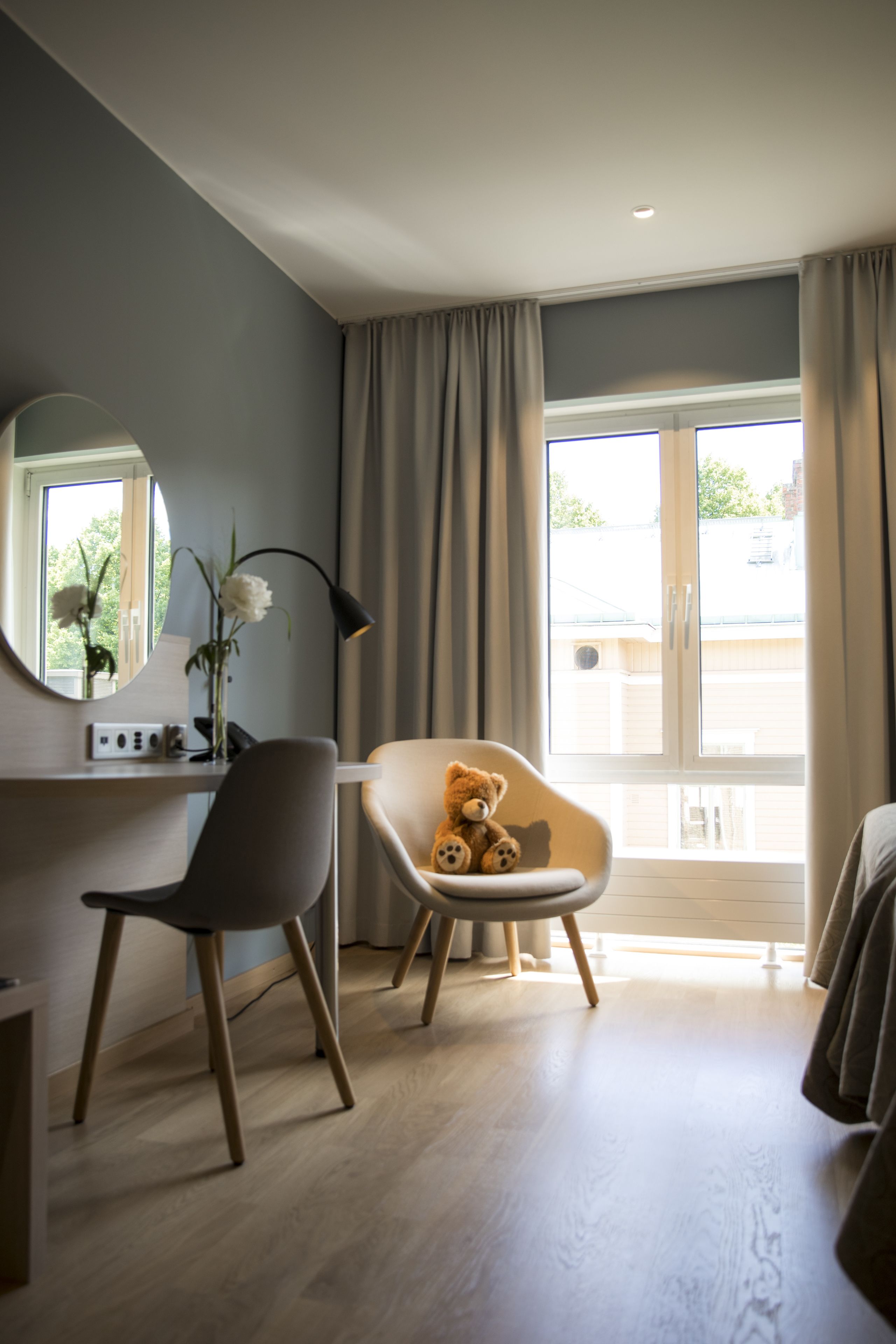 double room, 2 single beds | desk, laptop workspace, blackout curtains, free cots/infant beds