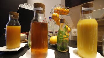 Daily buffet breakfast (EUR 22 per person)