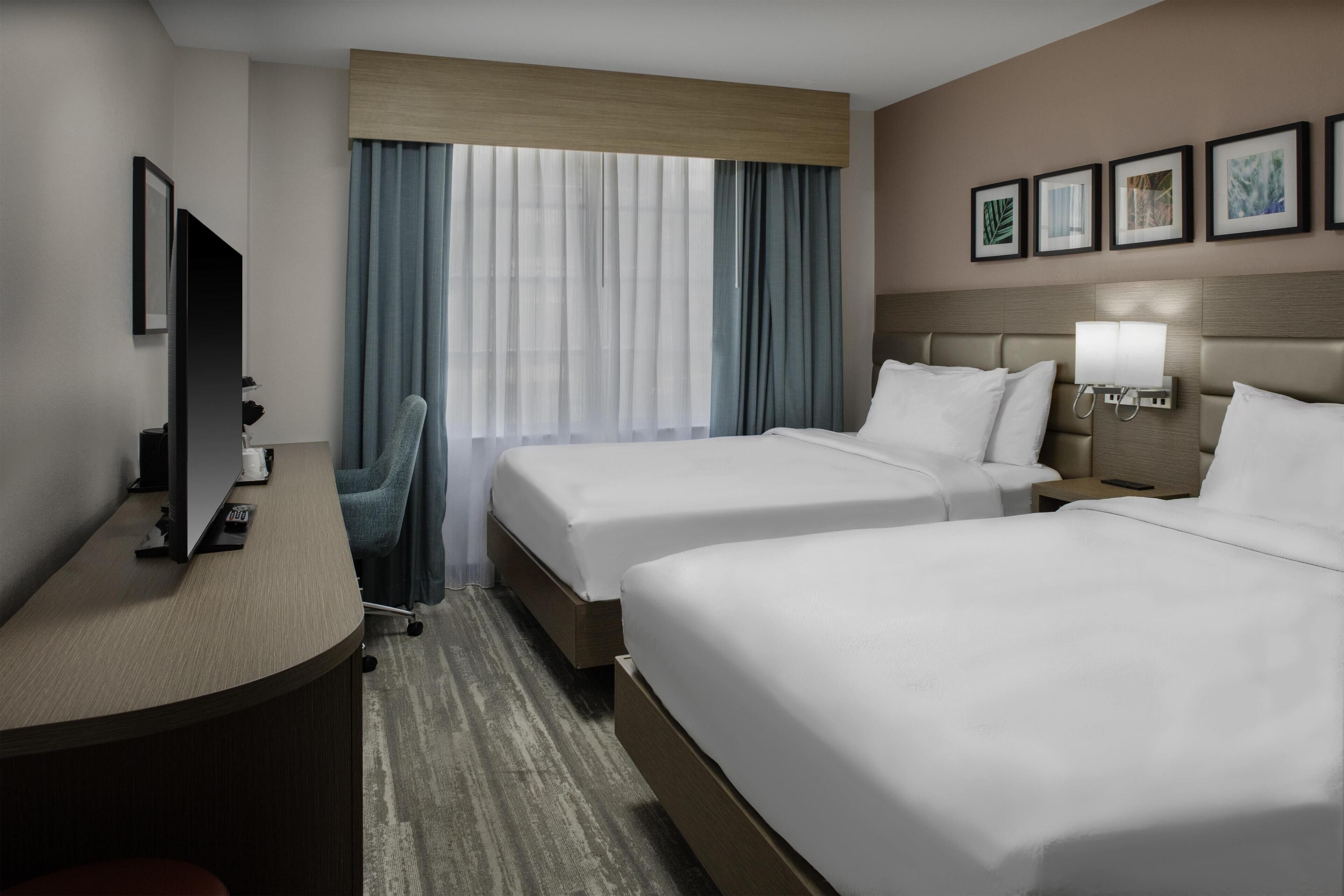 Een kluis op de kamer, een bureau, gratis babybedden, gratis wifi