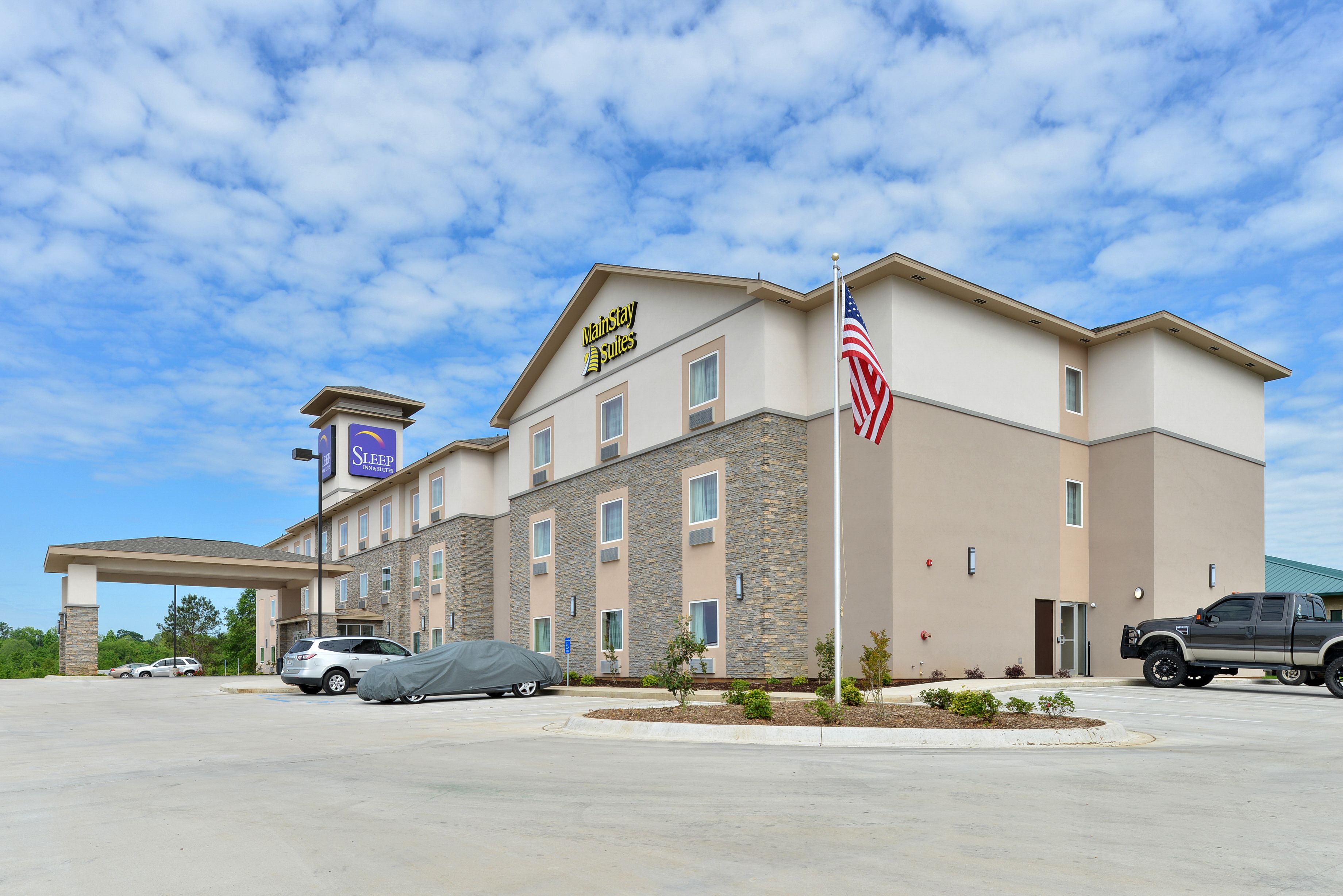 Fassade der Unterkunft