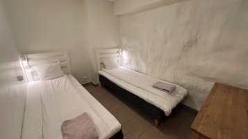 Basic Twin Room, Private Bathroom (no windows) | 1 bedroom, soundproofing, free WiFi, bed sheets
