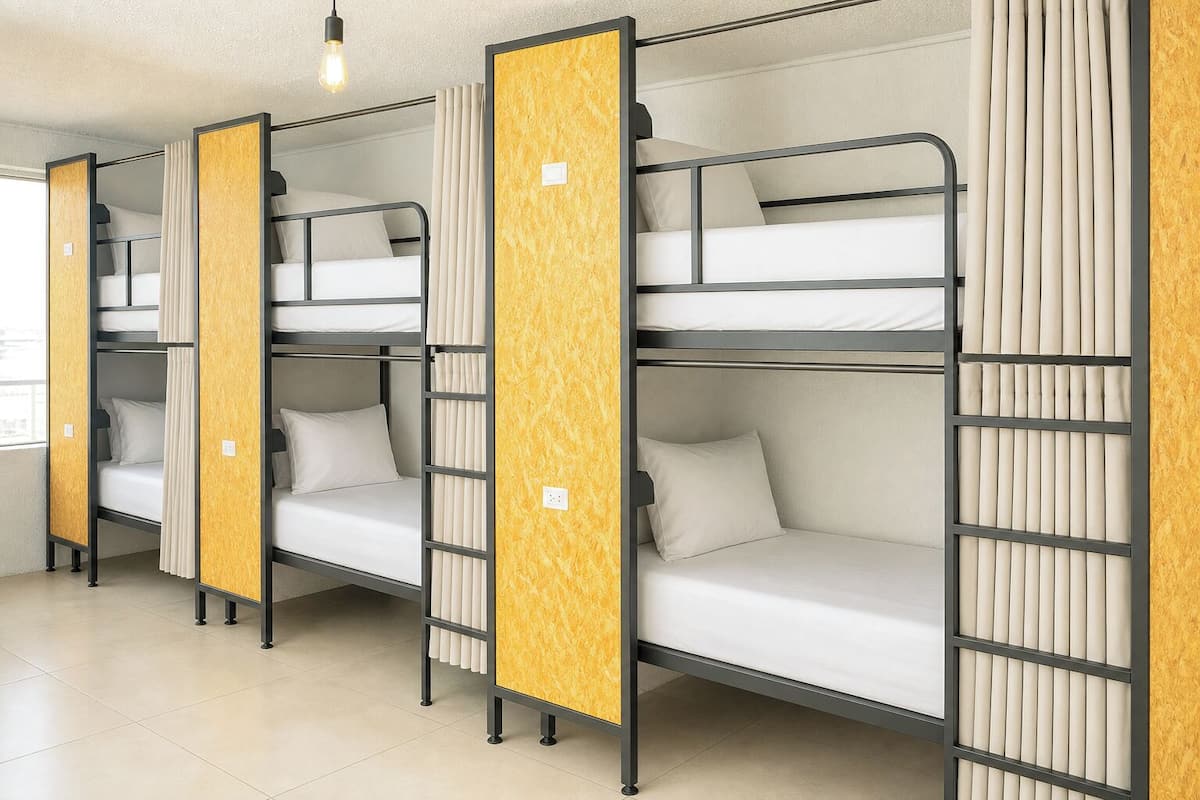 Mixed dorm | Kostenloses WLAN, Bettwäsche