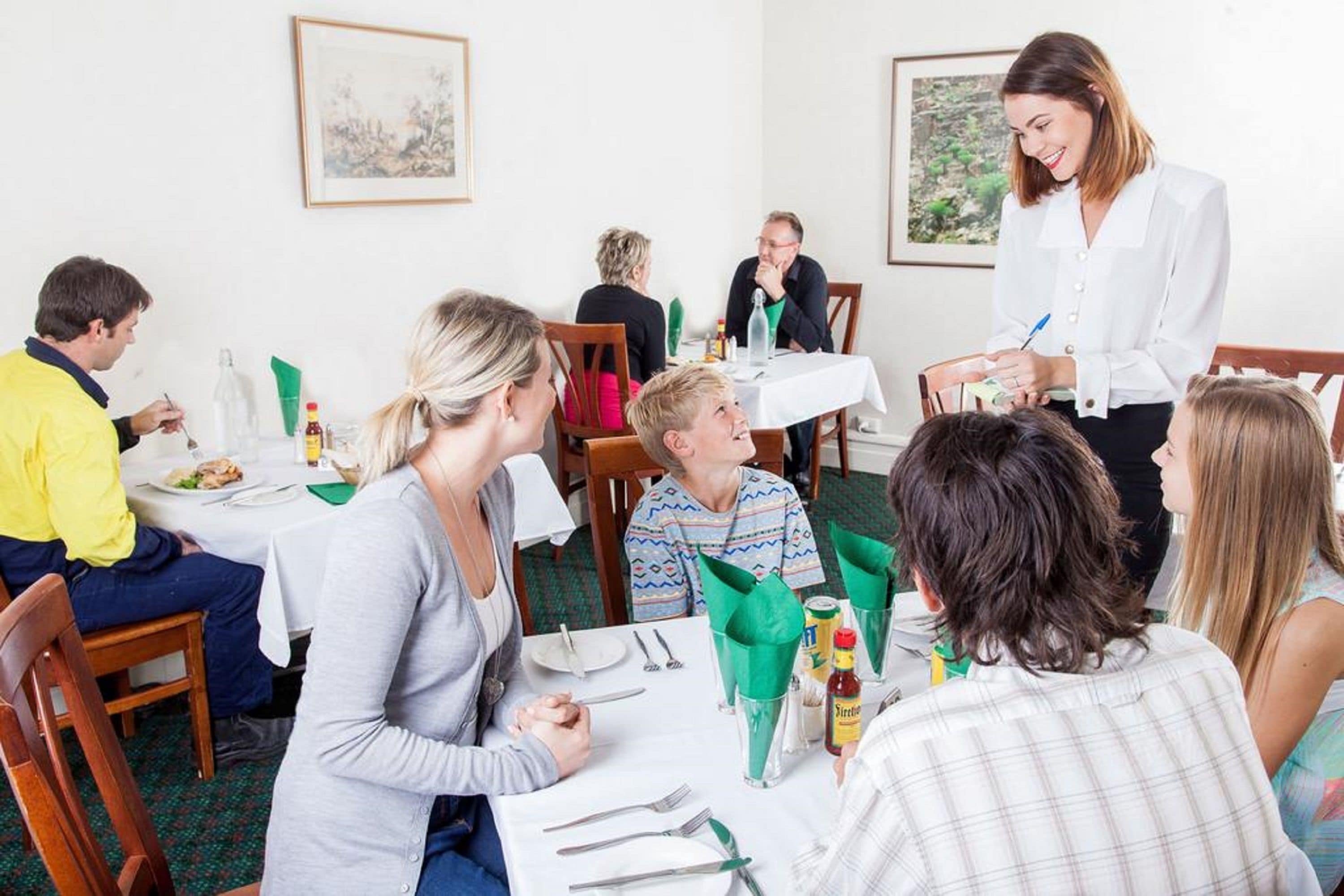 Breakfast, lunch, dinner served; local cuisine 