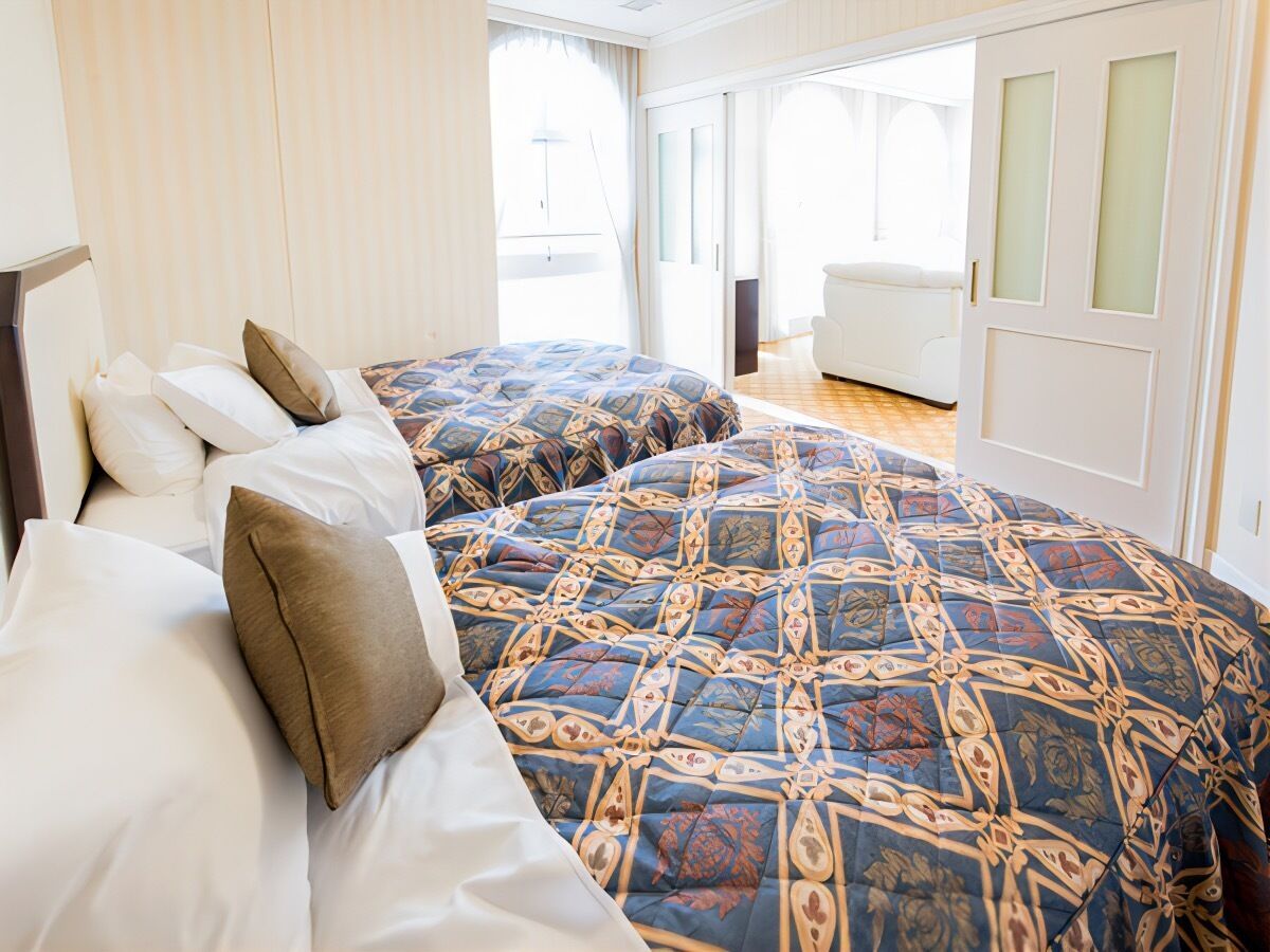 Chambre Supérieure avec lits jumeaux, 2 chambres, fumeurs, cuisine | 1 chambre, décoration personnalisée, ameublement personnalisé