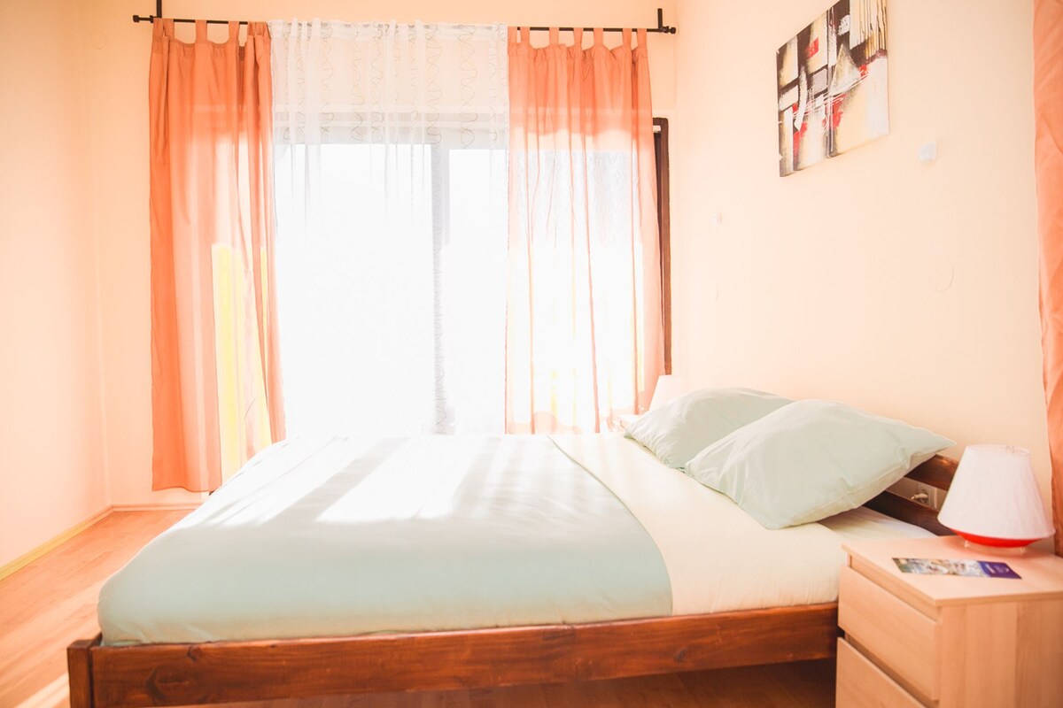 Chambre Double, balcon, vue mer | Décoration personnalisée, ameublement personnalisé, Wi-Fi gratuit